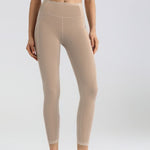 Mesh Side-pocket Stretchy Athletic Leggings