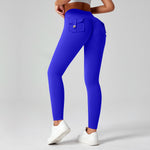 Fitness Yoga Pants For Women High-waisted Butt-lifting Stretchy Form-fitting Workout Tights