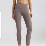 Mesh Side-pocket Stretchy Athletic Leggings