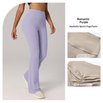Butt-lifting Fitness Flared Yoga Running And Pilates Pants